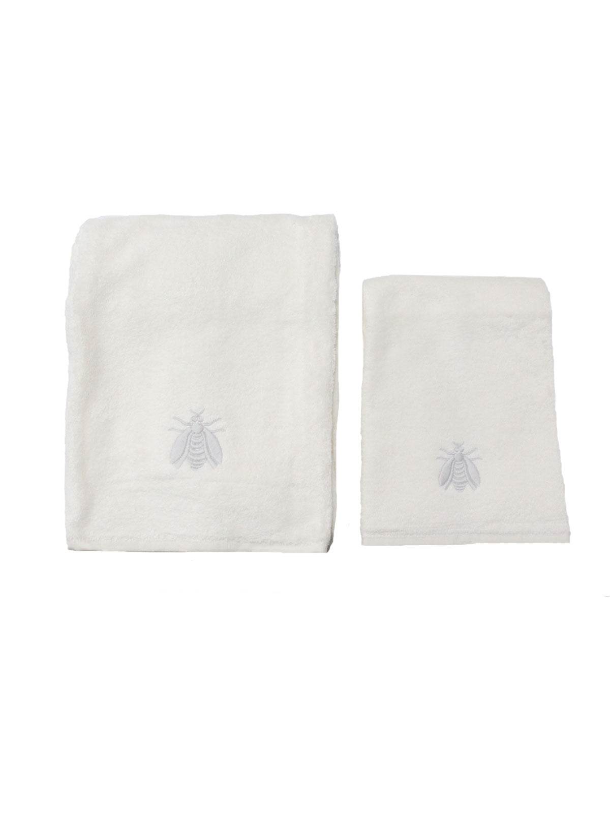 Asciugamani Coppia 1+1 Biancheria Bath Essential Api 1+1 Mastro Raphael - evabiancheria